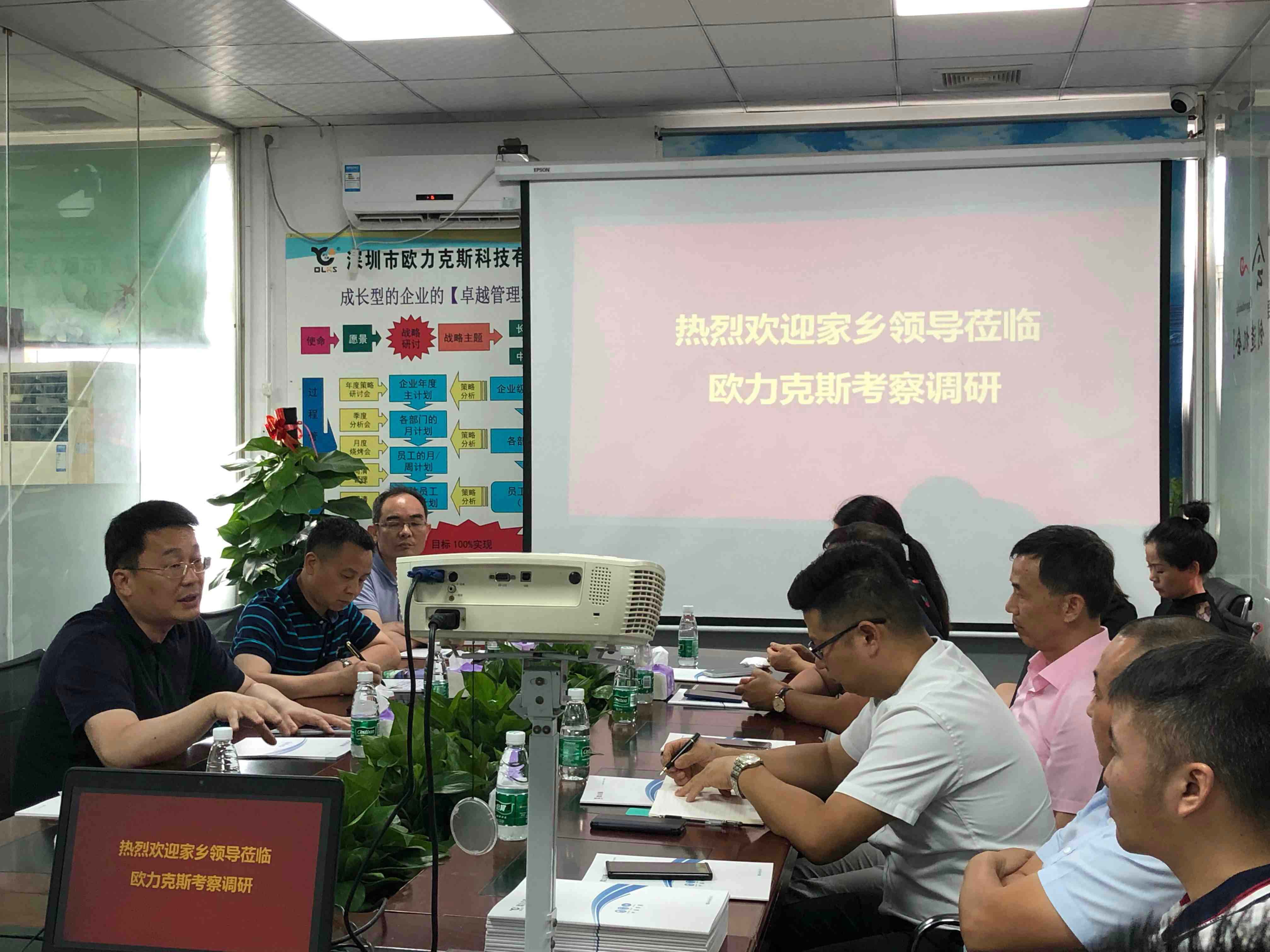 乐平市委副书记、市长高翔一行莅临91桃色视频下载安装考察调研